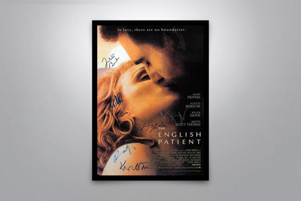 The English Patient - Signed Poster + COA