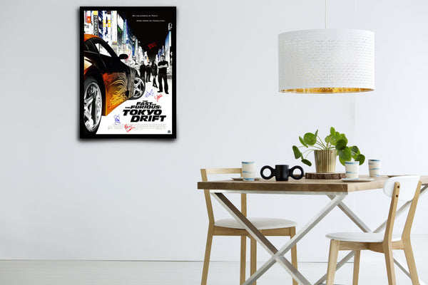 The Fast and the Furious: Tokyo Drift - Signed Poster + COA