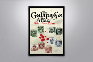 The Galapagos Affair: Satan Came to Eden - Signed Poster + COA