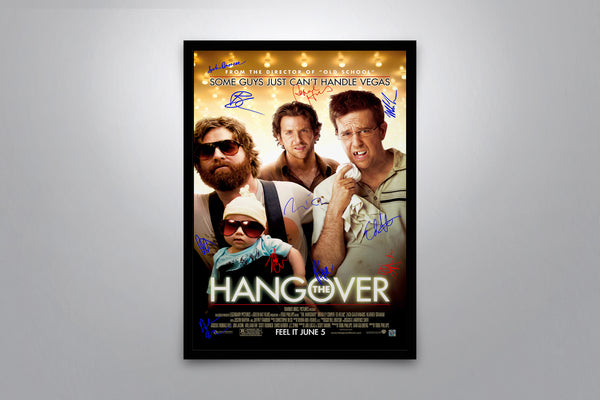 THE HANGOVER - Signed Poster + COA