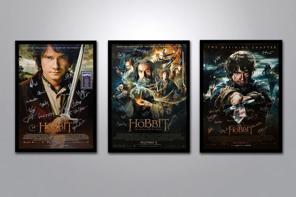 The Hobbit Autographed Poster Collection