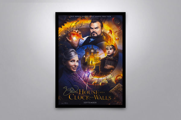 The House With A Clock In Its Walls - Signed Poster + COA