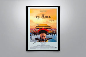 The Last Emperor Signed Poster with COA