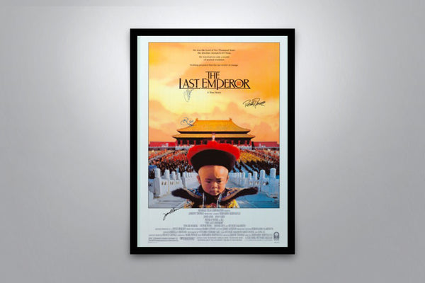 The Last Emperor - Signed Poster + COA