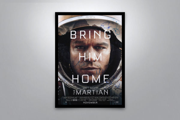 The Martian - Signed Poster + COA