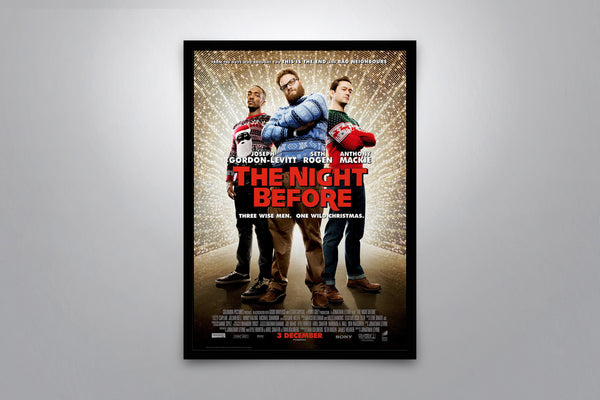 The Night Before Signed Poster with COA