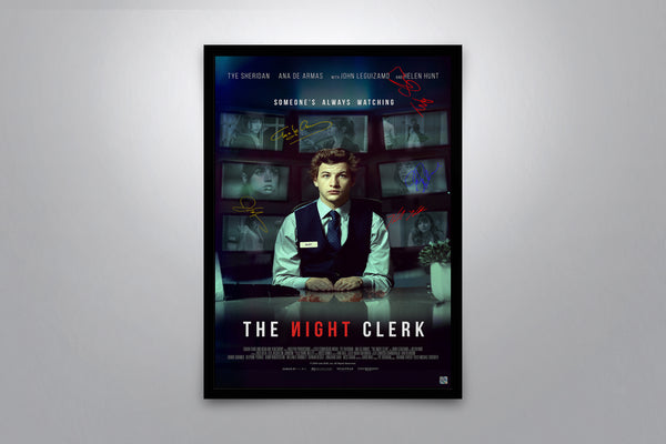 The Night Clerk - Signed Poster + COA