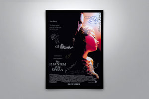 The Phantom of the Opera - Signed Poster + COA
