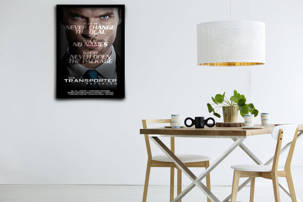 The Transporter Refueled - Signed Poster + COA