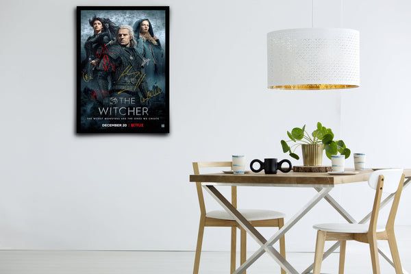 The Witcher - Signed Poster + COA