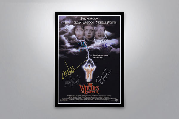 The Witches of Eastwick - Signed Poster + COA