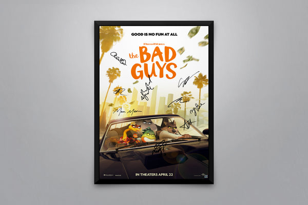 The Bad Guys - Signed Poster + COA