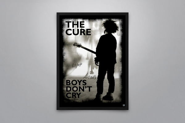 The Cure: Boys Don't Cry - Signed Poster + COA
