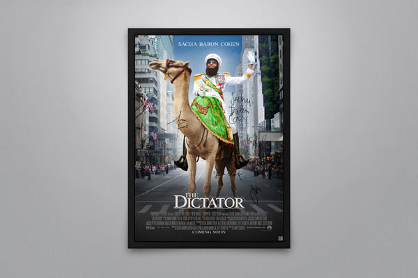 The Dictator - Signed Poster + COA