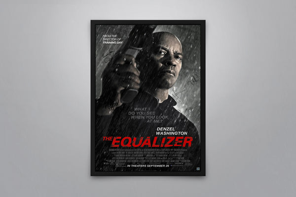 The Equalizer - Signed Poster + COA