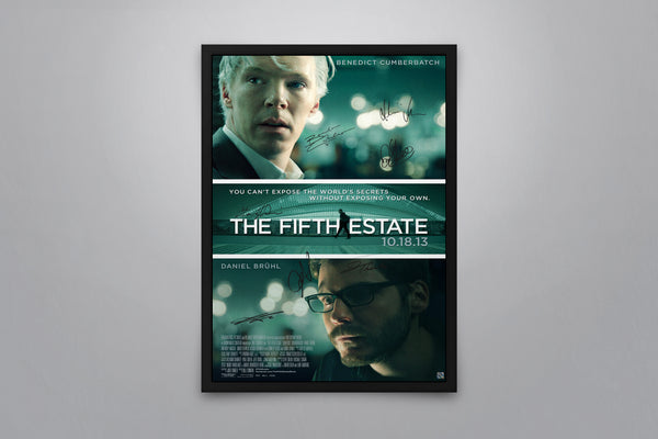 The Fifth Estate - Signed Poster + COA