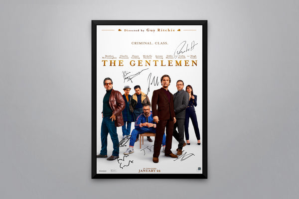 The Gentlemen - Signed Poster + COA