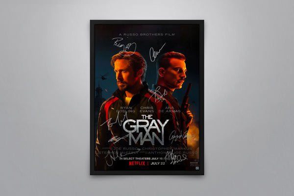 The Gray Man - Signed Poster + COA