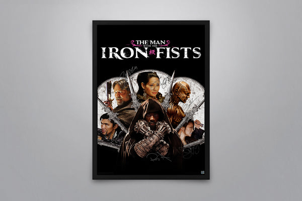 The Man with the Iron Fists - Signed Poster + COA