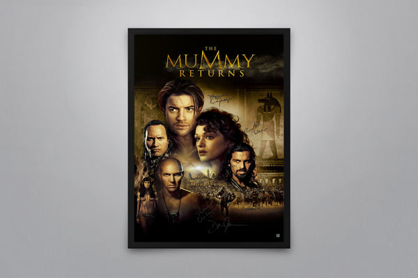The Mummy Returns - Signed Poster + COA