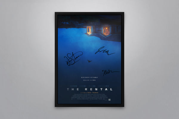 The Rental - Signed Poster + COA