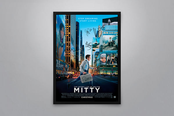 The Secret Life of Walter Mitty - Signed Poster + COA