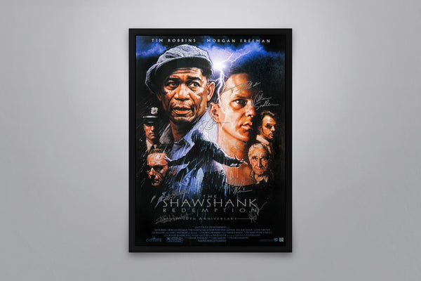 The Shawshank Redemption - Signed Poster + COA