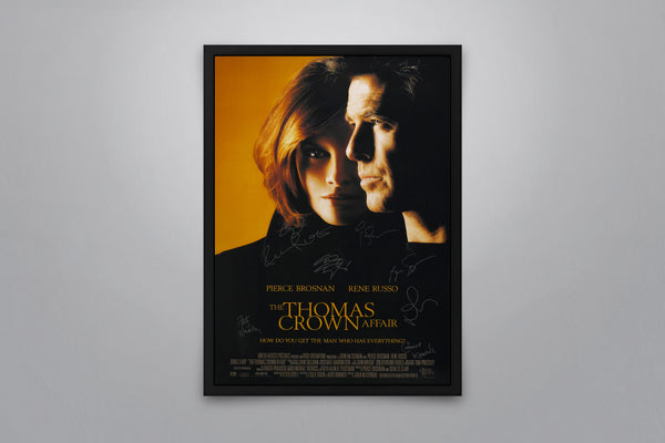 The Thomas Crown Affair - Signed Poster + COA