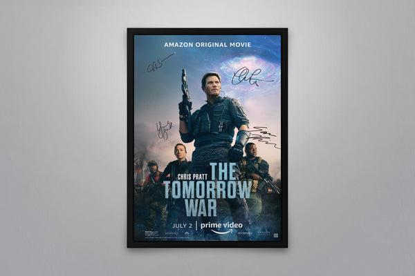 The Tomorrow War - Signed Poster + COA