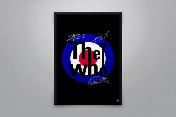The Who - Signed Poster + COA