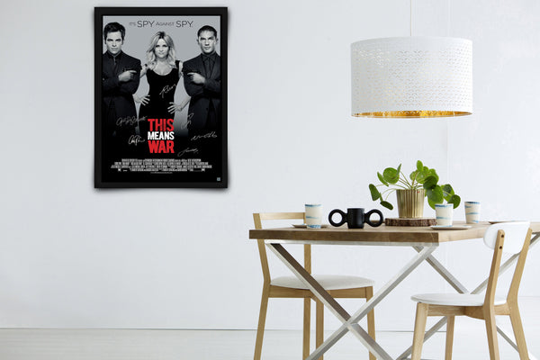 This Means War - Signed Poster + COA