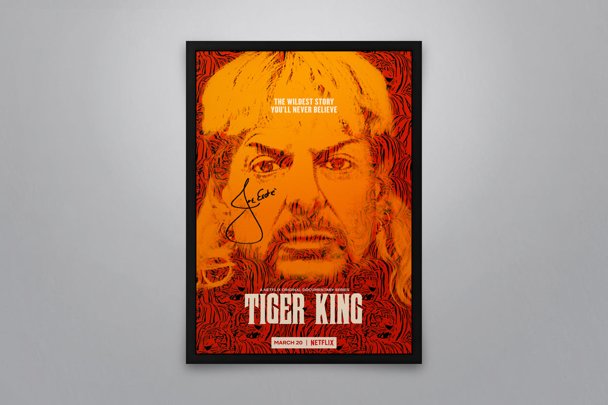 Tiger King: Murder, Mayhem and Madness - Signed Poster + COA