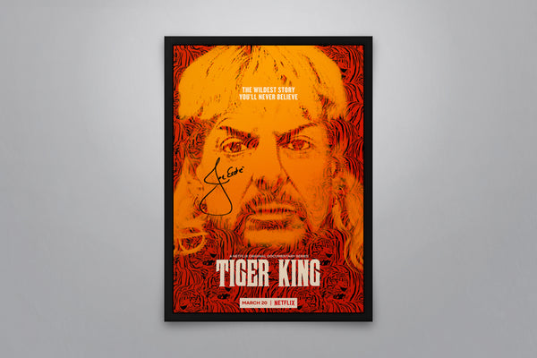 Tiger King: Murder, Mayhem and Madness - Signed Poster + COA
