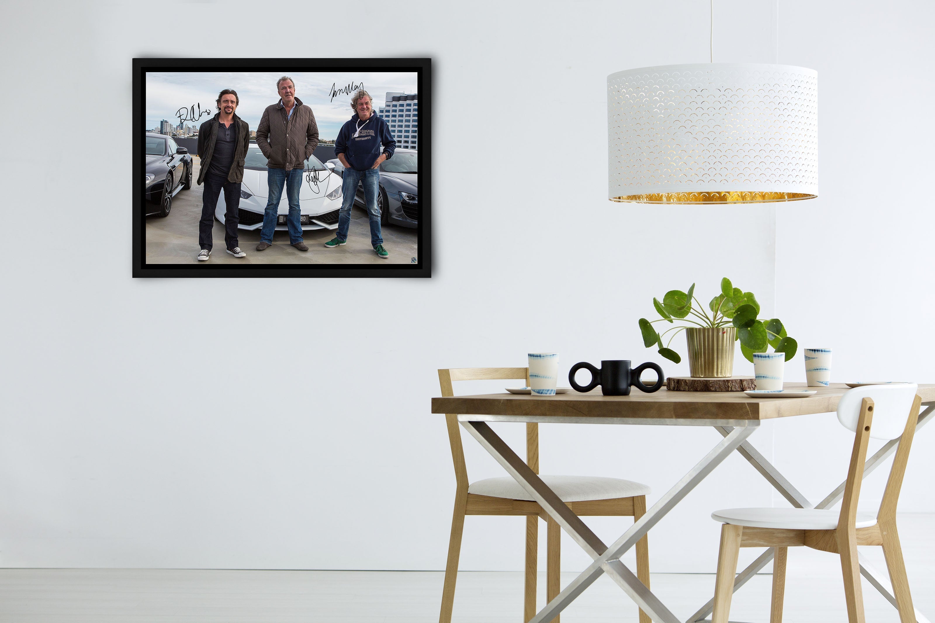 top gear memorabilia Top Gear Signed Poster with COA