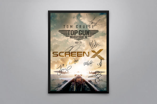 Top Gun: Maverick - Signed Poster + COA
