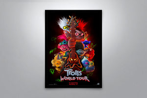 Trolls World Tour - Signed Poster + COA