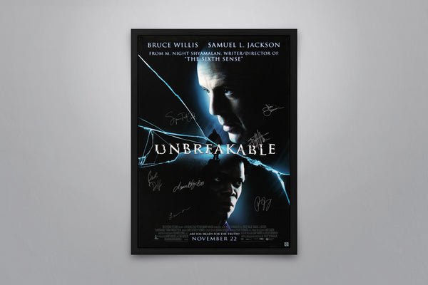 Unbreakable - Signed Poster + COA