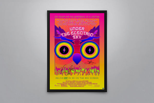 Under the Electric Sky - Signed Poster + COA