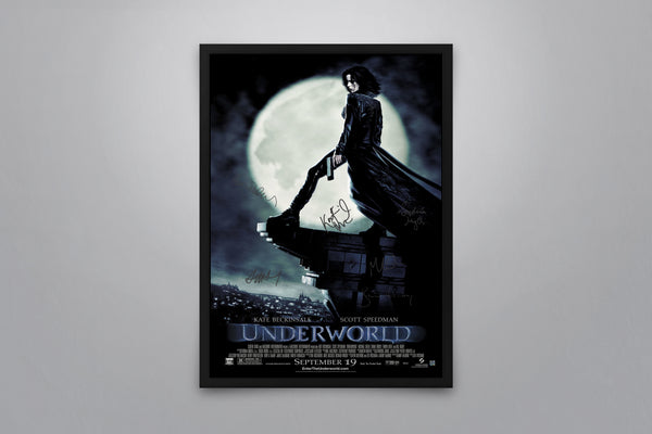 Underworld - Signed Poster + COA