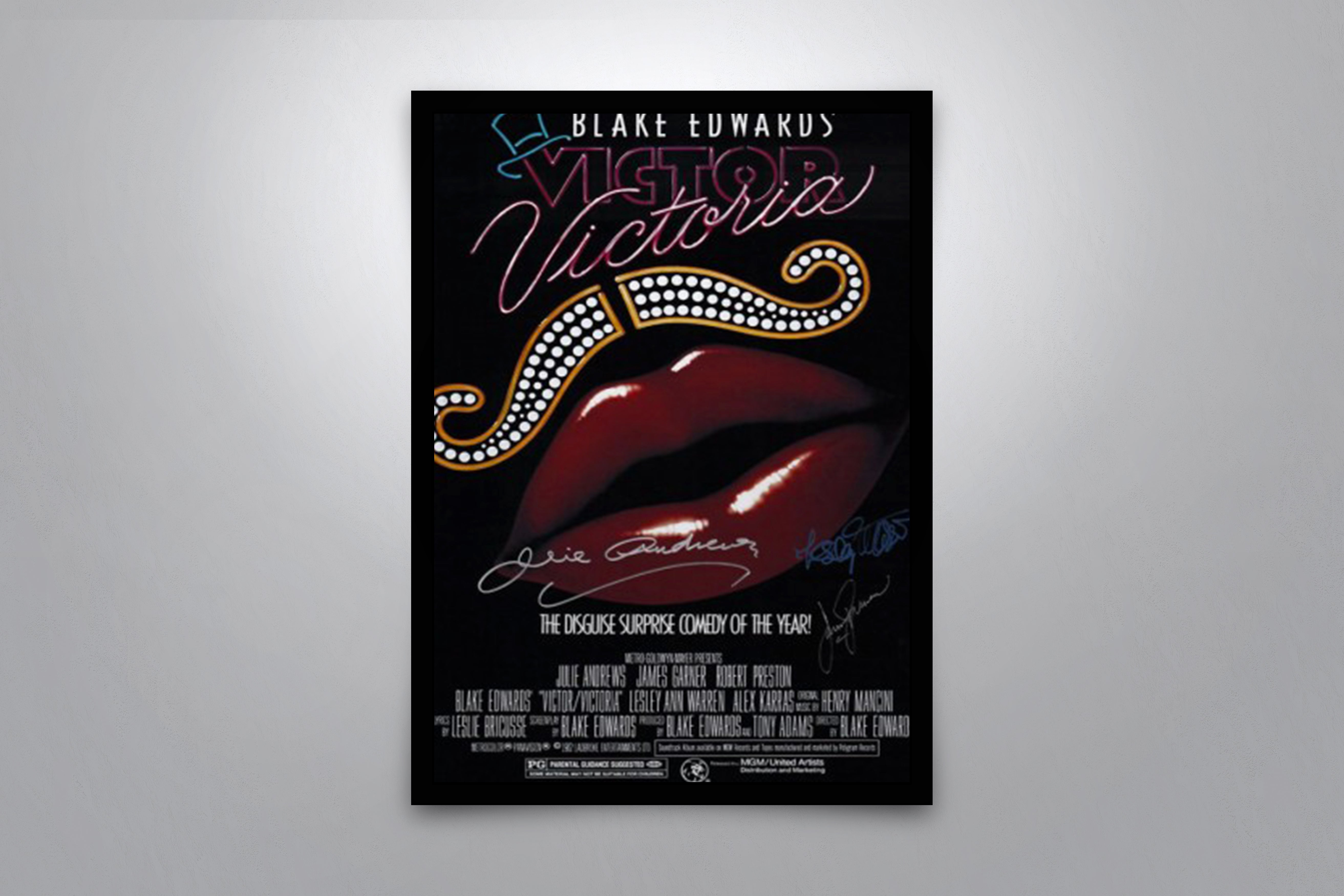 Victor Victoria - Signed Poster + Coa