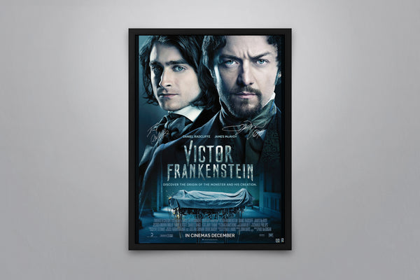 Victor Frankenstein - Signed Poster + COA
