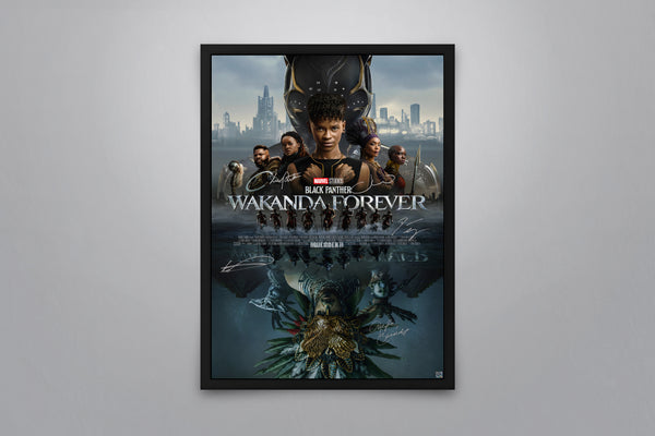 Black Panther: Wakanda Forever - Signed Poster + COA