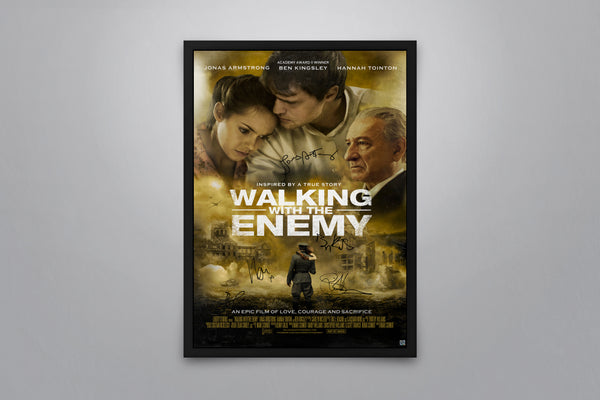 Walking with the Enemy - Signed Poster + COA