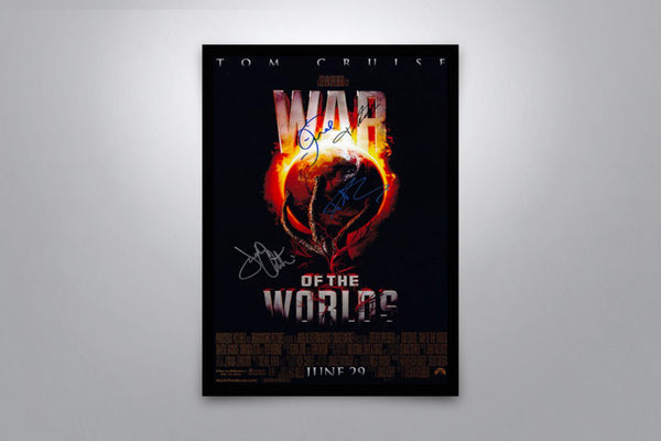 War of the Worlds - Signed Poster + COA