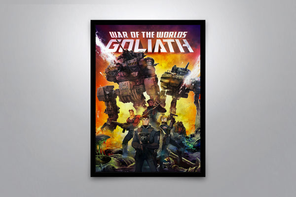 War of the Worlds: Goliath  - Signed Poster + COA
