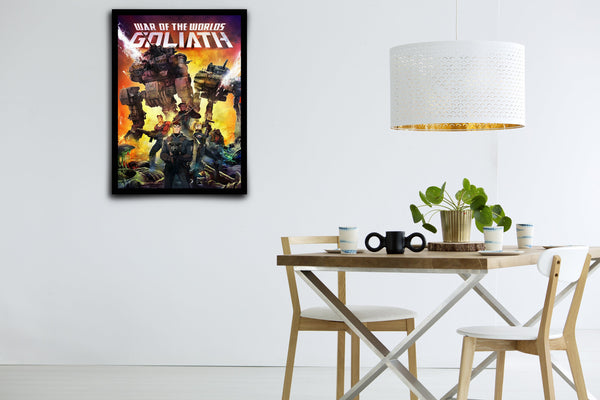 War of the Worlds: Goliath  - Signed Poster + COA