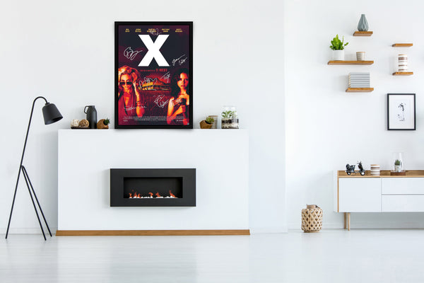 X - Signed Poster + COA