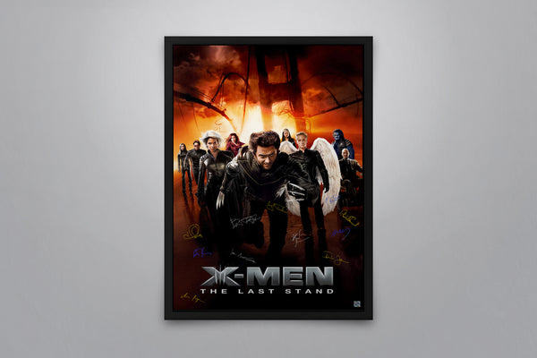 X-MEN: The Last Stand -Signed Poster + COA