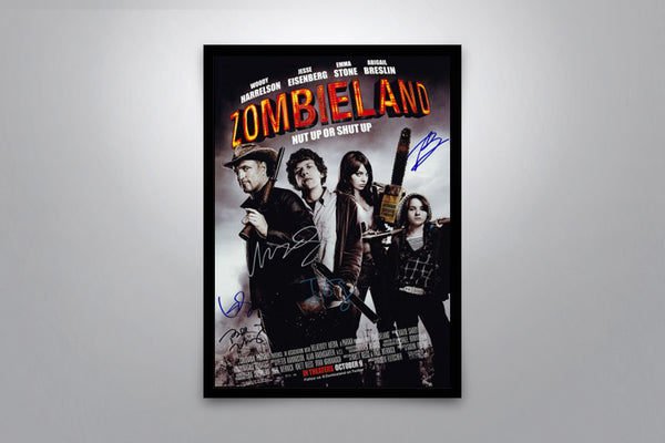 Zombieland - Signed Poster + COA